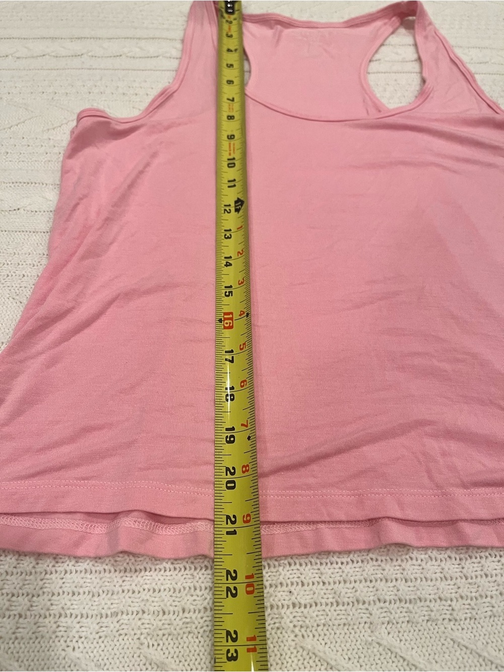 American Eagle Soft & Sexy Pink Racerback Tank Top - Size Small - Picture 6 of 6